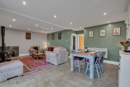 Χώρος καθιστικού στο Roe Barn