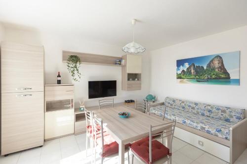 TV a/nebo společenská místnost v ubytování Casa Silvana by ElbaSummer