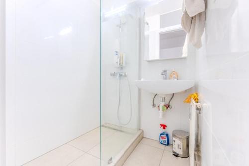 Ванная комната в 3 Personen Apartment in Zentrum-Nähe