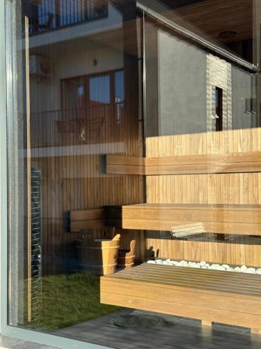 شرفة أو تراس في Апартаменти Velvet Rooms