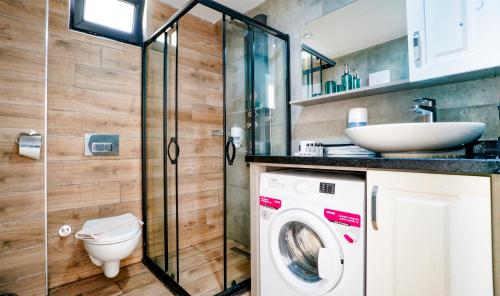 Koupelna v ubytování Istanbul Beach Hotel-Sweet Home Apart