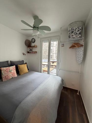20 sqm appartment with bedroom near Montmartre