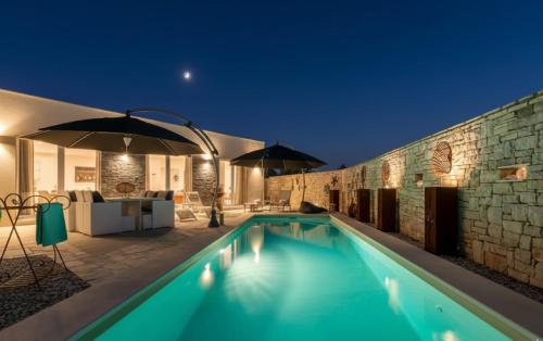 Ferienhaus mit Privatpool für 6 Personen ca 130 qm in Kanfanar, Istrien Binnenland von Istrien