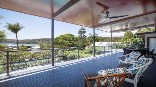 Naturlandskabet i nærheden af feriehuset