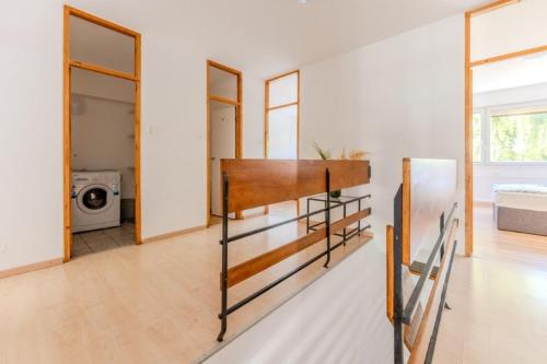 Postel nebo postele na pokoji v ubytování 4 Personen Apartment Nähe Zentrum