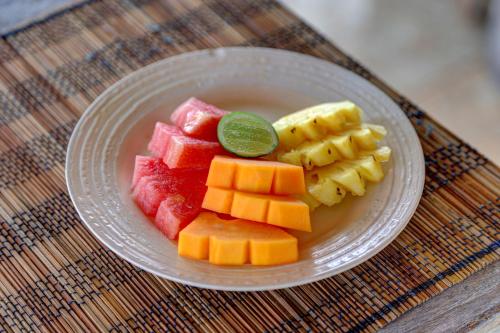 Comida en el parque vacacional o alrededores