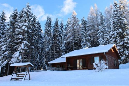 Το Langhans Hütte 1 τον χειμώνα