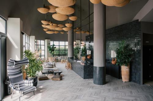 Χώρος καθιστικού στο Kouros Exclusive Hotel & Suites - Adults Only