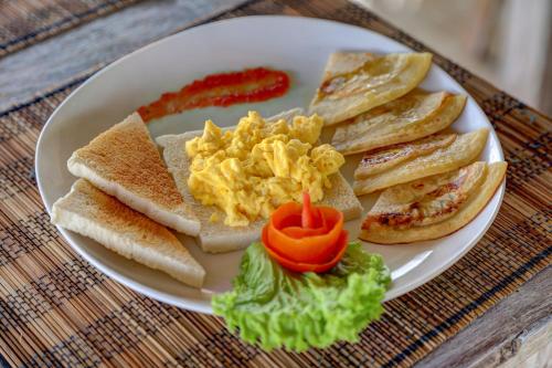 Comida en el parque vacacional o alrededores