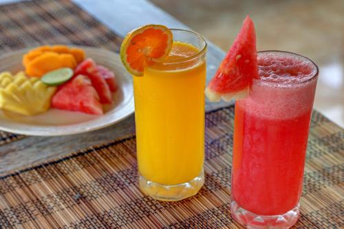 Bebidas en Junjungan Suite