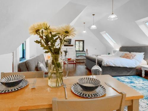 Χώρος καθιστικού στο The Lodge