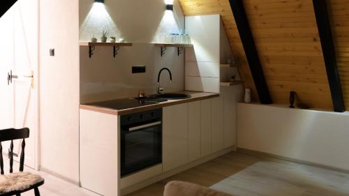 Una cocina o cocineta en Green Zone - Vikendica