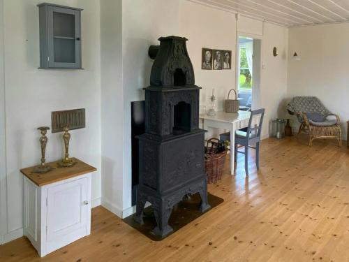 Μια τηλεόραση ή/και κέντρο ψυχαγωγίας στο Family House With View Near The Telemark Canal