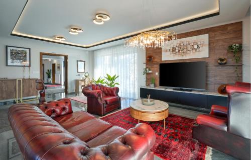 Khu vực ghế ngồi tại Stunning Home In Banfi