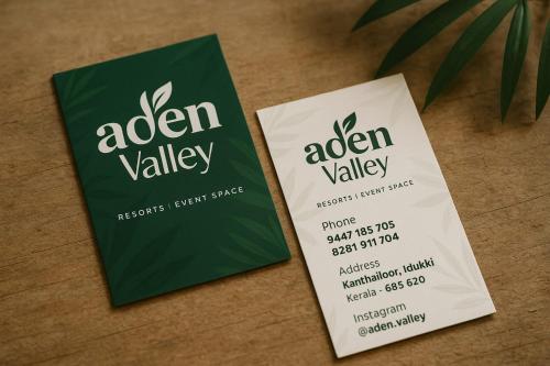 Ein Zertifikat, Auszeichnung, Logo oder anderes Dokument, das in der Unterkunft Aden Valley, kanthalloor ausgestellt ist