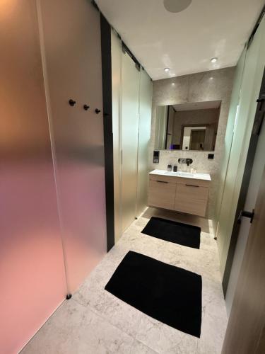 Ένα μπάνιο στο Apartmany ZAHRADNICKA