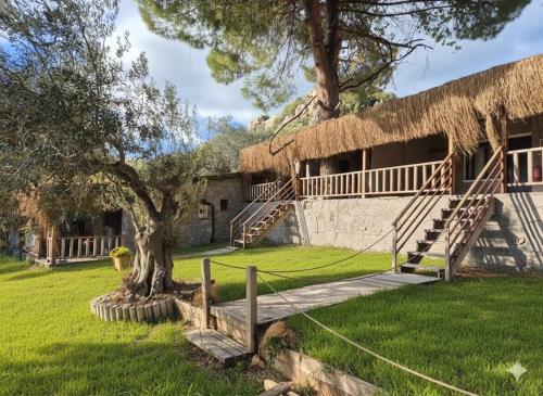 Κήπος έξω από το Anka butik otel camping