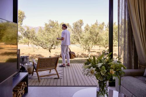 Επισκέπτες που μένουν στο Olijvenkraal Winelands Lodge