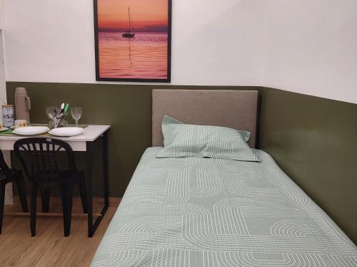 Postel nebo postele na pokoji v ubytování Studio Premium na Casa 68