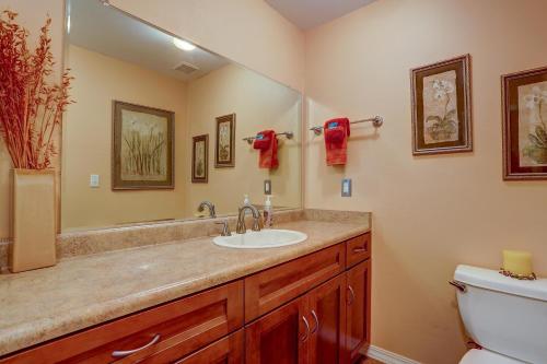 Koupelna v ubytování Northern Lights