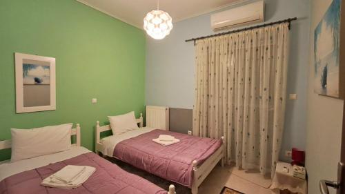 Postel nebo postele na pokoji v ubytování Family apartments