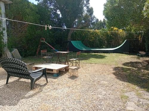 Κήπος έξω από το CASITA dE PLAYA LOS LOBOS