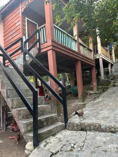 Het gebouw waarin het appartement zich bevindt