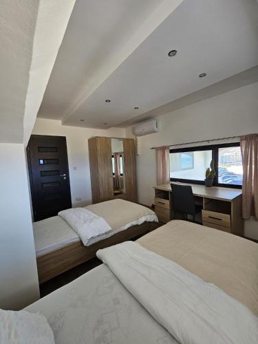 Postel nebo postele na pokoji v ubytování Soulnest Light