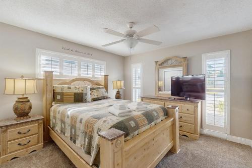 En eller flere senge i et værelse på Placid Dreams