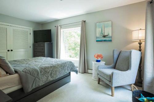 Postel nebo postele na pokoji v ubytování Tideview Estate