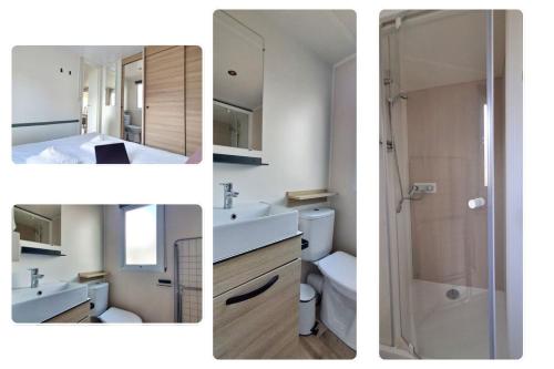 Ένα μπάνιο στο Les Pins Dorés- F125S - Clim- Animaux- Camping 4