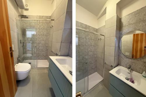 Koupelna v ubytování Sendy Home Roccaraso 1