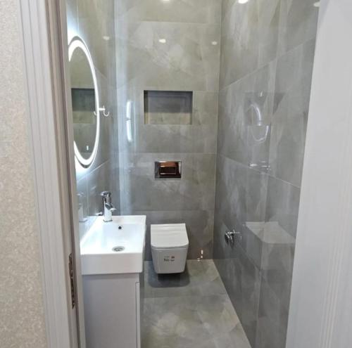 Koupelna v ubytování Ayta Prince Apartment