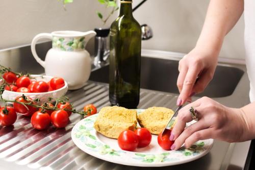 Φαγητό σε αυτή η παραθεριστική κατοικία ή κάπου εκεί κοντά
