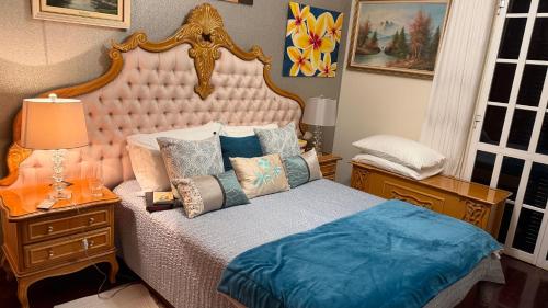 Postel nebo postele na pokoji v ubytování Smarts Apartment da Ajuda