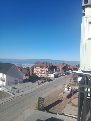 a view of a street in a town with houses at Chiara Kop in Bukorovac