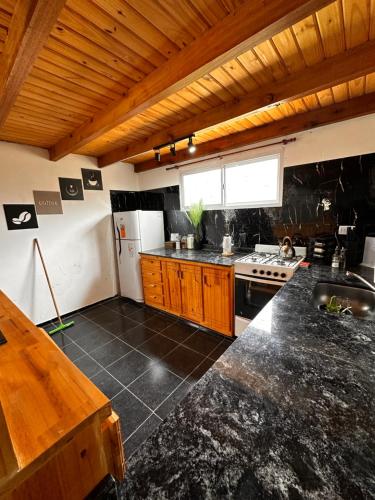 Kuchyň nebo kuchyňský kout v ubytování Urqu mayu