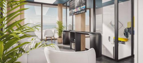 Χώρος καθιστικού στο Hotel Ben Marsalforn Affiliated by Meliá