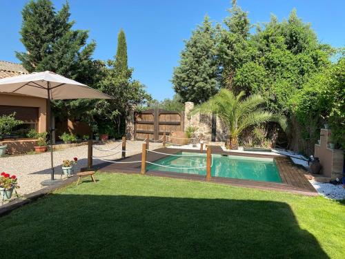 Swimmingpoolen hos eller tæt på Finca Fuente Magan