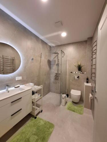 O baie la Ievos apartamentai