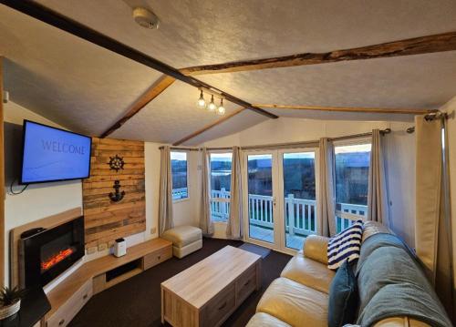 Et tv og/eller underholdning på Riverscape Northumberland