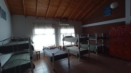 Posezení v ubytování Hostel Bahía Ballenas