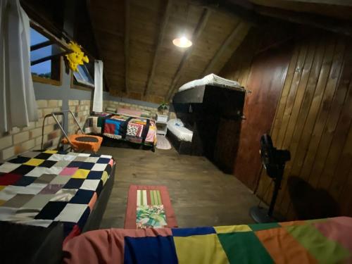 Letto o letti in una camera di Hostel Paraíso Embaú