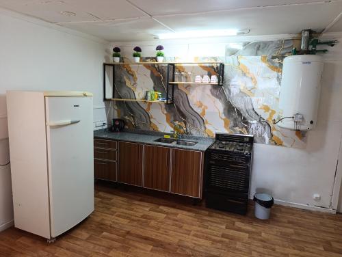 Køkken eller tekøkken på Casa del Carmen