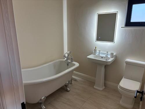 Koupelna v ubytování Four Seasons Lodge