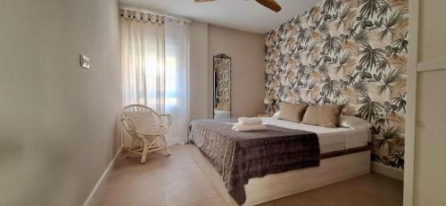 En eller flere senge i et værelse på cultura y playa