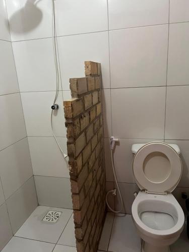 Koupelna v ubytování Pousada Rosa Mistica