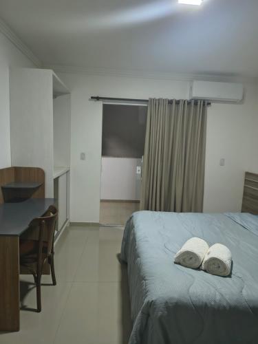 Postel nebo postele na pokoji v ubytování Pousada Vô Nilo