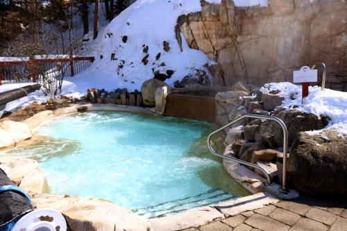 Το Tremblant Prestige - Les Eaux 215-6 τον χειμώνα