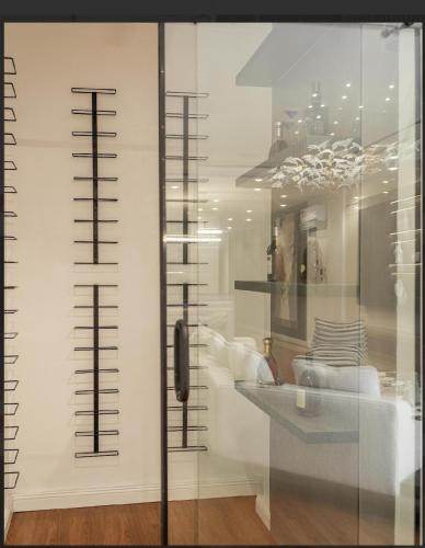 Ένα μπάνιο στο Atlan luxury Apartment